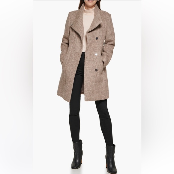 Kenneth Cole New Year Asymmetrical Coat - Picture 4 of 5